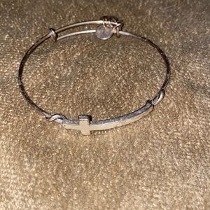 Alex and Ani cross bracelet